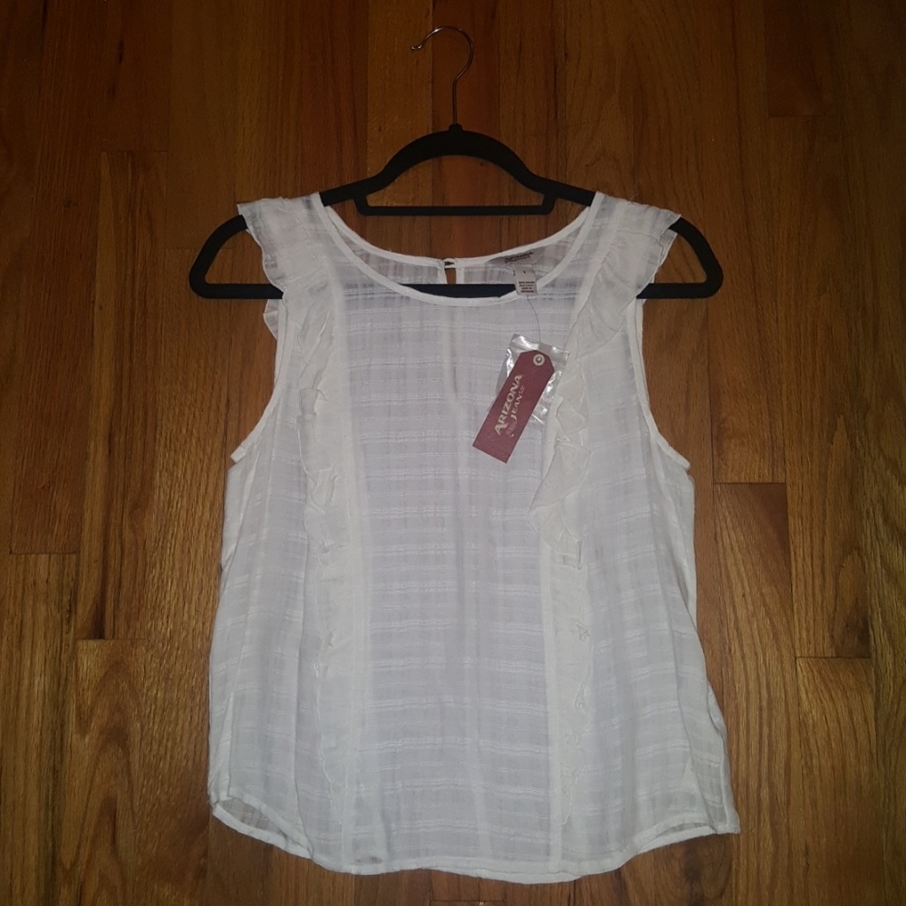 Ruffled tank